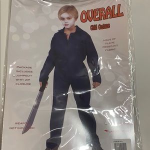 Halloween jumpsuit navy blue 12/14